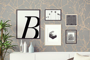 Picture Frame Mockup v4, a Mockup by 2dsight (Thumbnail 1 of 6)