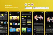 Vocepod - Podcast Mobile App, an App Template by productype1 (Thumbnail 1 of 5)
