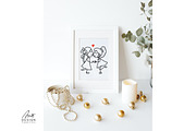 16 Diverse wedding couple SVG bundle, a Graphic by Atthameeni (Thumbnail 3 of 5)