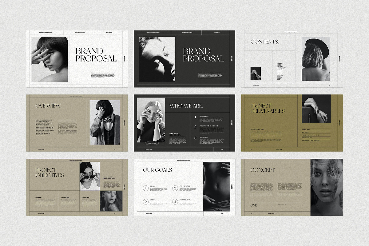 HUGS | Brand Proposal, a Presentation Template by creathrivestudio (Photo 9 of 12)