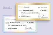 Giant Cheque Template, a Stationery Template by BrandPacks (Thumbnail 3 of 6)