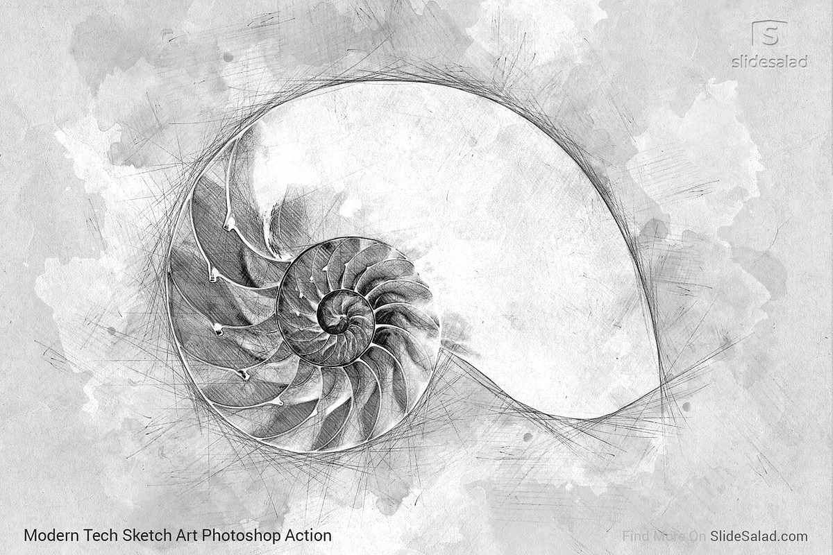 Tech Sketch Art Photoshop Action, an Action Add-On by SlideSalad (Photo 25 of 49)