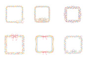 Watercolor Easter Frame Clipart, an Illustration by GatewayDesign (Thumbnail 2 of 3)
