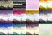 12 Watercolor Ombre Backgrounds, a Texture Graphic by Creativeqube Design (Thumbnail 2 of 3)