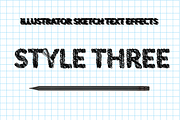Illustrator Sketch Text Effects, a Layer Style Add-On by Carlos Fernando (Thumbnail 8 of 15)