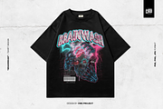 BRAINWASH - Cyber T-Shirt Design, an Object Graphic by Cmd Project (Thumbnail 1 of 9)