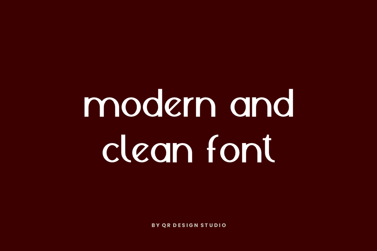 Oteglos - Elegant & Minimal Font, a Sans Serif Font by QR Design Studio (Photo 3 of 7)