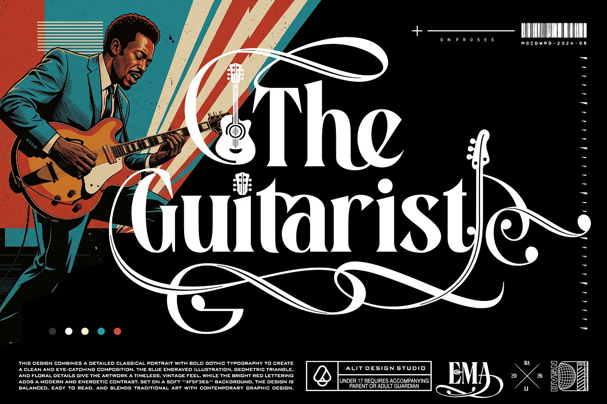 Dream Musical Typeface, a Serif Font by alit design (Photo 6 of 20)