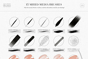 Sketchbook Procreate Brushes, a Brush Add-On by Julia Dreams (Thumbnail 4 of 9)