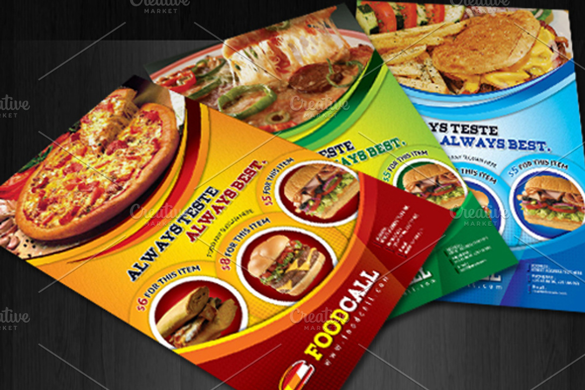 Best & Good Fast Food Flyers/Adds, a Flyer Template by ContestDesign (Photo 1 of 2)