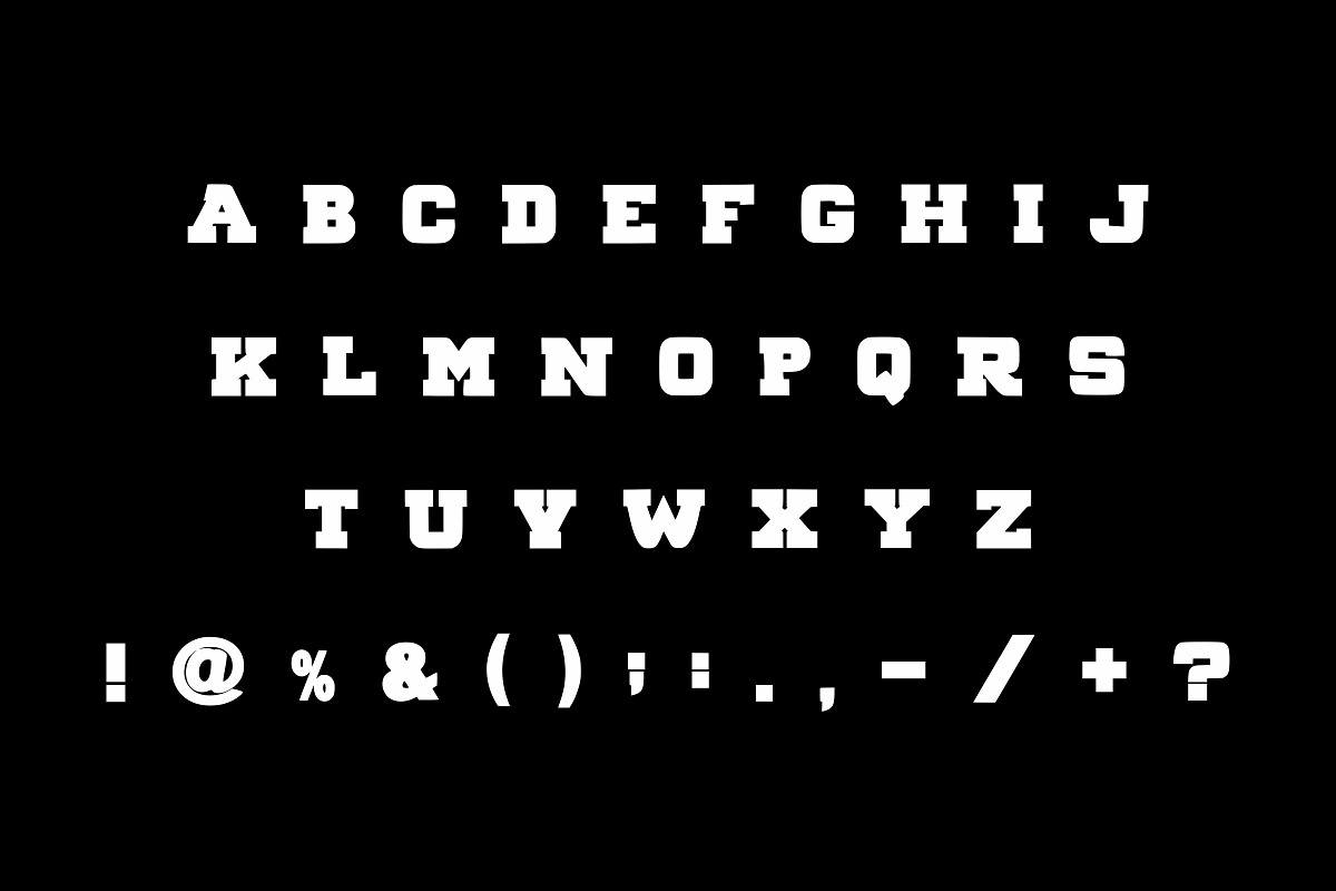 Luxury Varsity, a Font by Limited.studio (Photo 5 of 6)