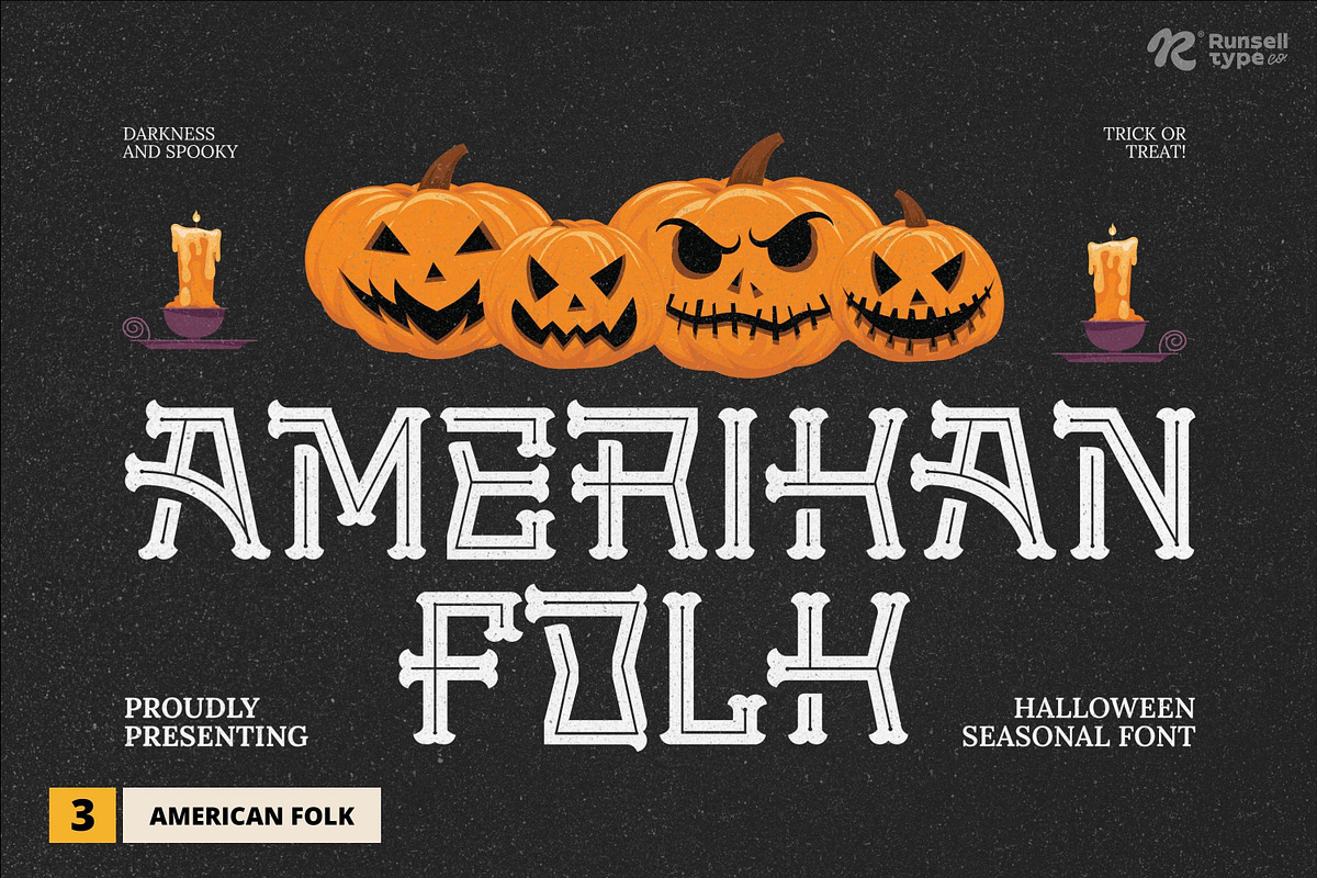 The Best Halloween Font Bundle, a Font by Runsell Studio (Photo 8 of 74)