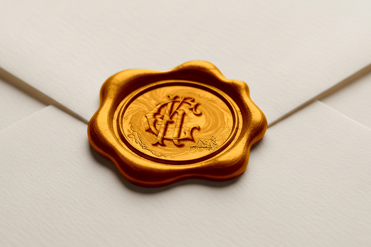 Luxury Vintage Monogram Logo CK/KC, an Object Graphic by Kaizla03 (Photo 4 of 7)