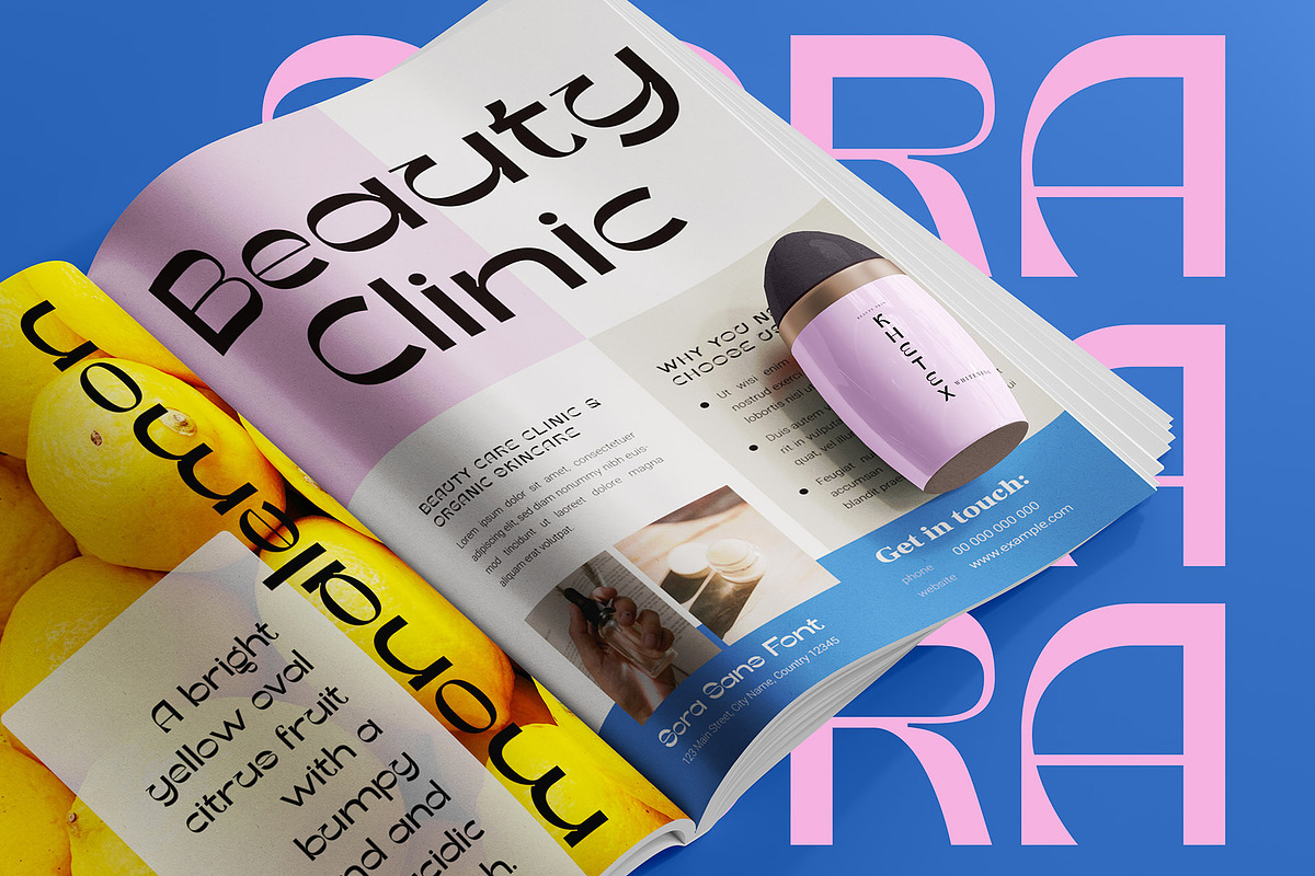 Sora Sans | Modern Fancy Sans Serif, a Sans Serif Font by StoricType (Photo 13 of 17)
