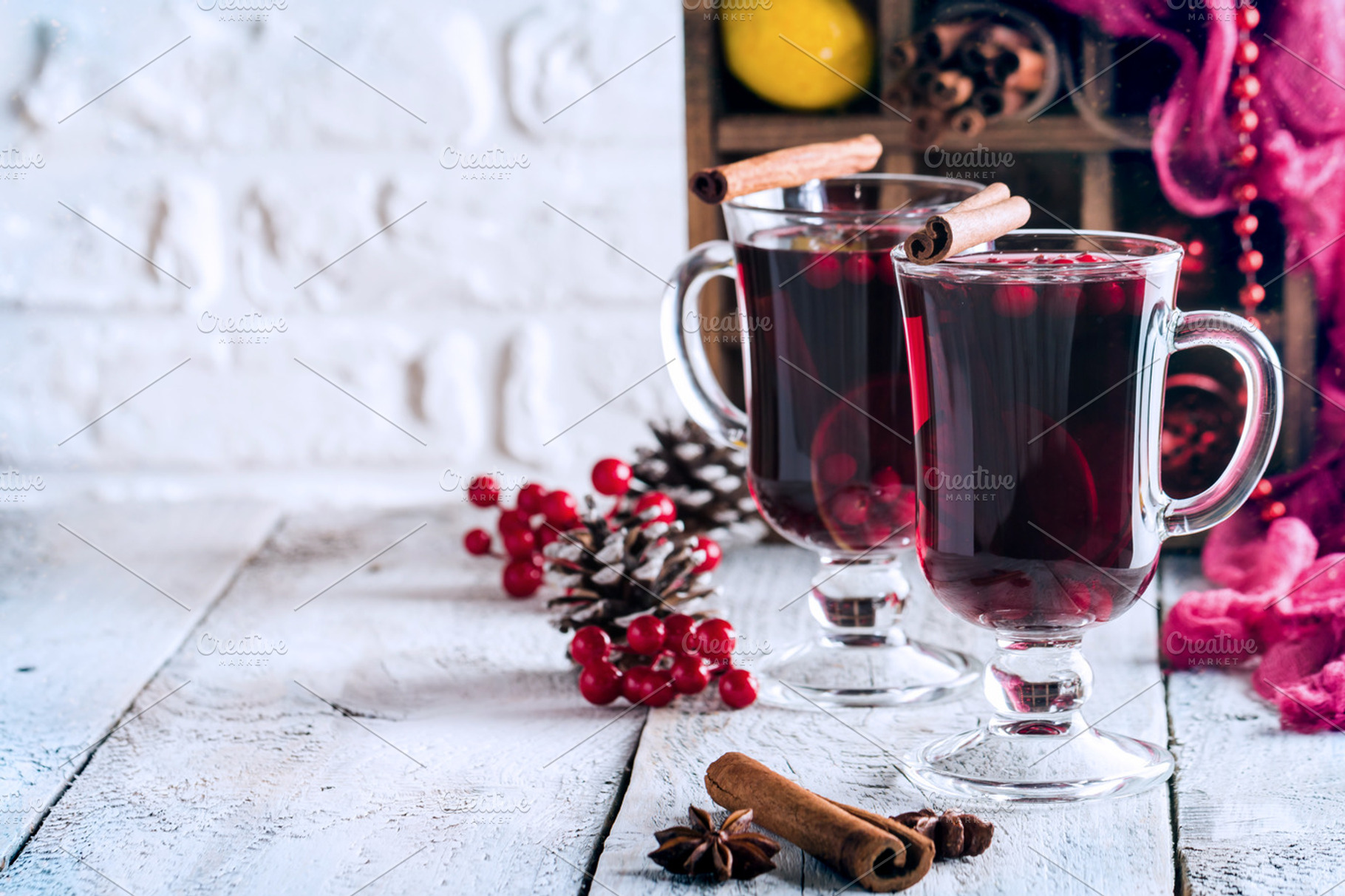 Hot mulled wine stock photo containing mulled and wine, a Food & Drink Photo by piter.goskov
