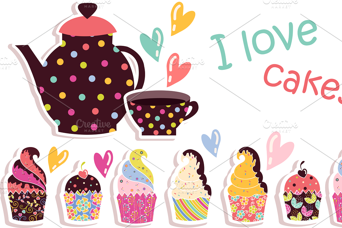 Sample of sweets, a Texture Graphic by ykononova (Photo 3 of 7)