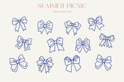 Summer Picnic Elements - Doodle Art, an Illustration by Moonberry_Studio (Thumbnail 6 of 14)