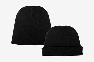 Slouchy Beanie Mockup