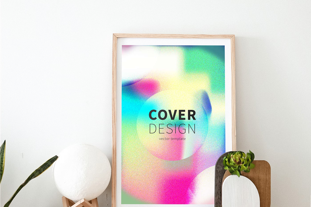 mesh gradient poster design, a Flyer Template by NJ Himel (Photo 8 of 8)