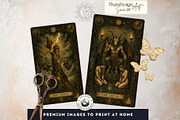 The Verdant Grimoire Tarot Cards, a Decorative Illustration by ThatsDesignArt (Thumbnail 9 of 11)
