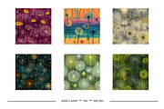 Dandelion Retro Art Style Patterns, a Pattern Graphic by karenfoleyphoto (Thumbnail 2 of 13)