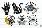 Halloween svg Bundle, Mystical svg, an Object Graphic by HeyLenaArts (Thumbnail 3 of 6)