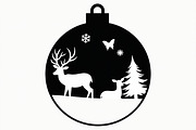 15 Christmas Laser Cut Ornament Bund, a Graphic by hafijul (Thumbnail 5 of 14)