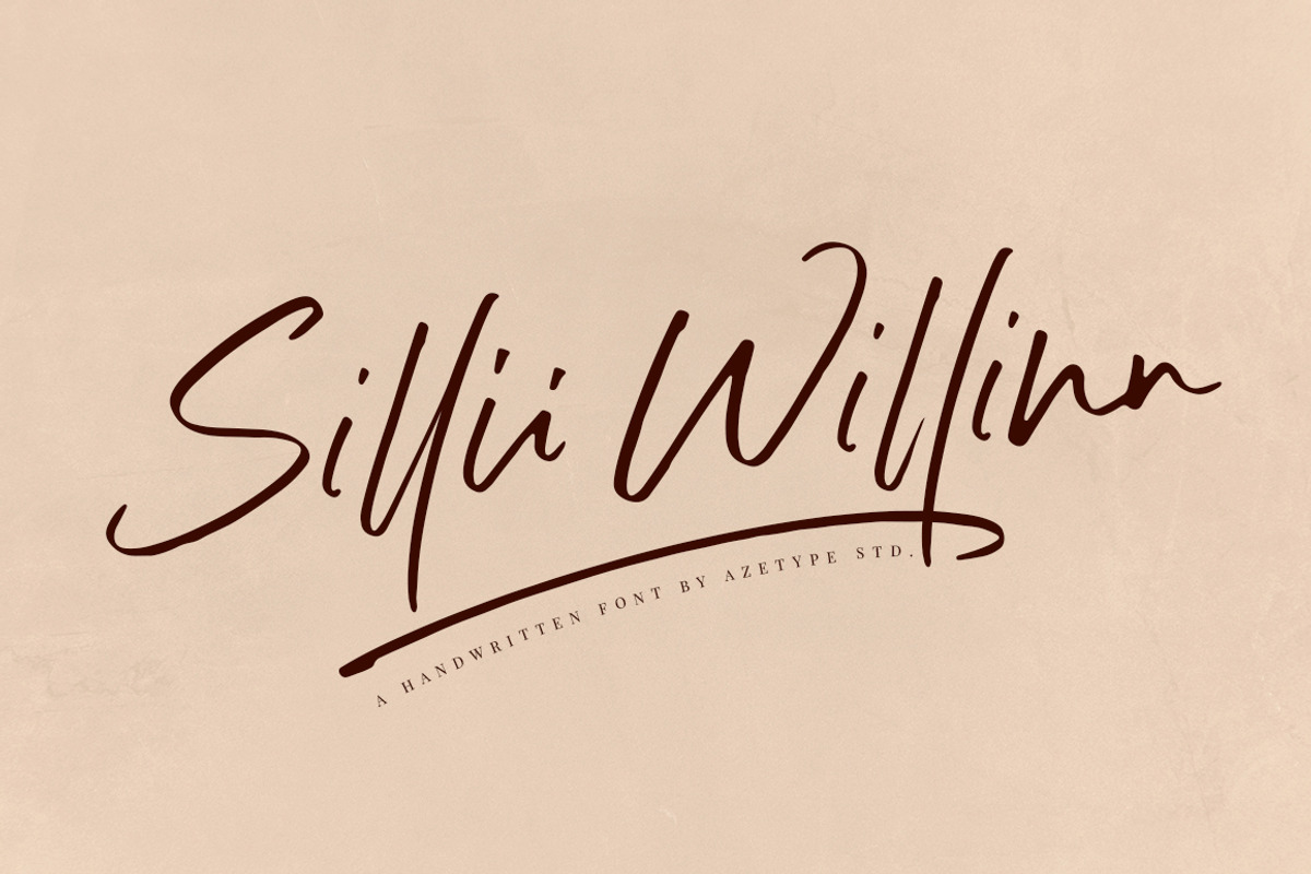 Sillii Willinn • A Versatile Font