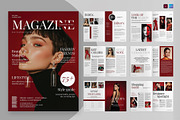 Fashion Magazine Template, a Magazine Template by Cleffon_Graphic_Studio (Thumbnail 1 of 14)