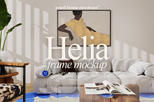 HELIA | Modern frame mockup bundle by  in Products
