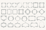Vintage Ornamental Floral Frame, a Decorative Illustration by Kusumaillustration (Thumbnail 2 of 10)