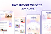 Mewealth - Finance Website Template, a Landing Page Template by EGO Creative Innovations (Thumbnail 1 of 5)