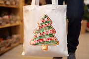 Red Green Plaid Christmas Clipart, an Illustration by Rose Art (Thumbnail 7 of 7)