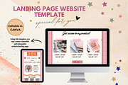 Landing Page Website for Coaches, a Landing Page Template by bellaROSEworkshop (Thumbnail 3 of 10)