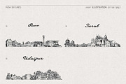 India Skylines, a Work Illustration by TheMountBirdStudio (Thumbnail 7 of 9)