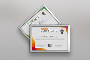 Premium Award Certificate Template, a Stationery Template by BrandlyTemplate