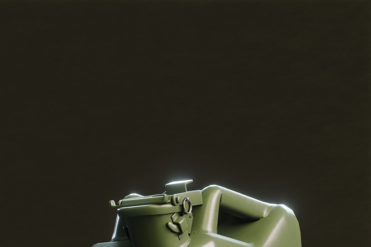 Canisters 20L Low-poly 3D model, an Environmental 3D Model by mockupzz (Photo 7 of 12)