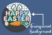 Happy Easter Png, Easter Png, an Illustration by Canvas Craft (Thumbnail 2 of 7)