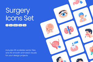 105 Surgery Icons Bundle, an Emoji Icon by Prosymbols