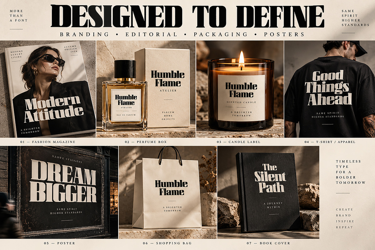 Humble Flame, a Serif Font by Wow Magic (Photo 2 of 5)