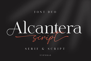 Alcantera Font Duo