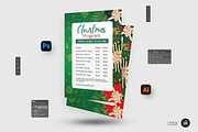 Christmas Program Schedule Flyer, a Flyer Template by Aam360 (Thumbnail 2 of 3)