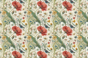 Botanic Garden Seamless Pattern Set, a Pattern Graphic by Designs by Helen Trupak (Thumbnail 8 of 8)