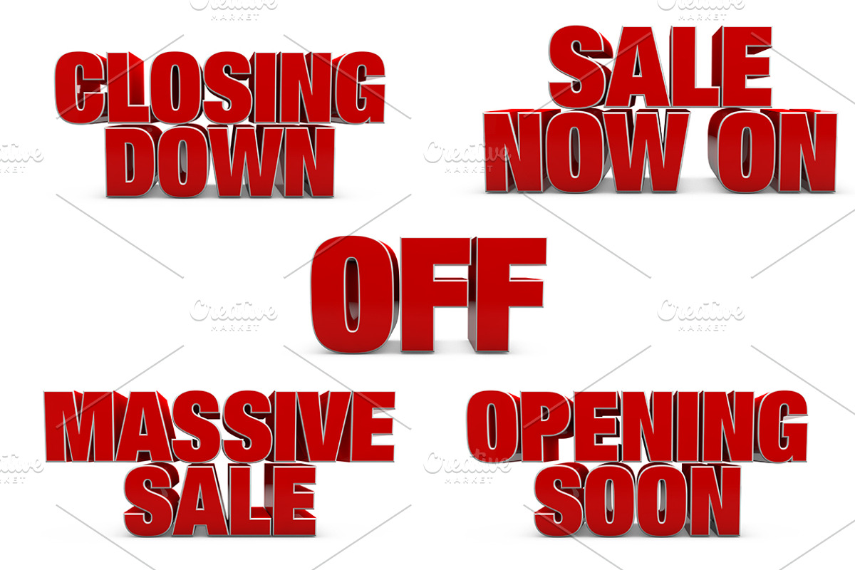 10x 3D Retail Headlines preview 3