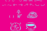 Du Paris Dingbat Font, a Font by Elaine Leon (Thumbnail 2 of 2)