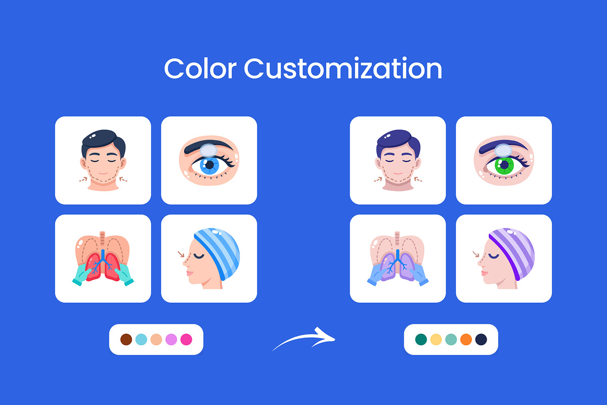 105 Surgery Icons Bundle, an Emoji Icon by Prosymbols (Photo 6 of 11)