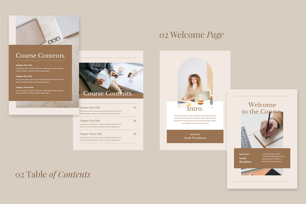 Columba - Workbook Creator Template, a Magazine Template by Visuel Colonie® (Photo 6 of 12)