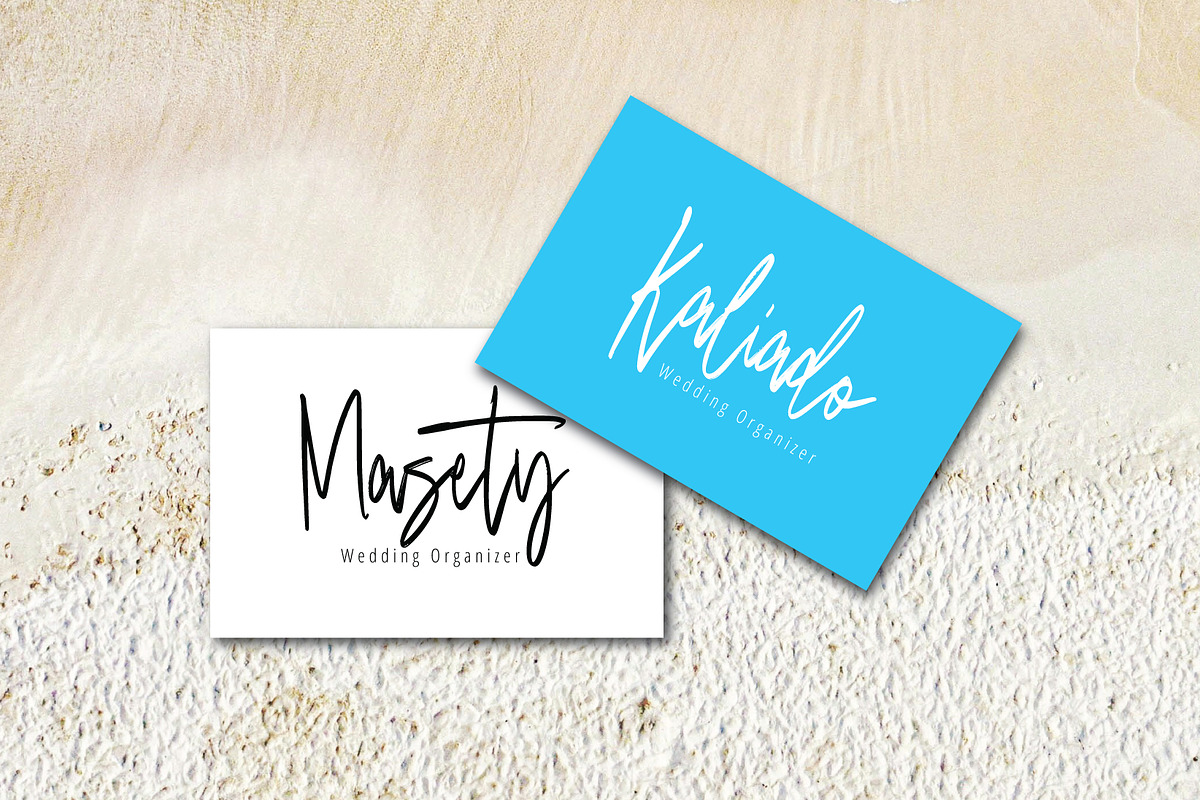 Qinetra Brush, a Handwritten Font by Eltypesstudio (Photo 3 of 11)