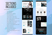 Credit Repair Canva Website Template, a Landing Page Template by Kromatic Design Studio (Thumbnail 10 of 10)