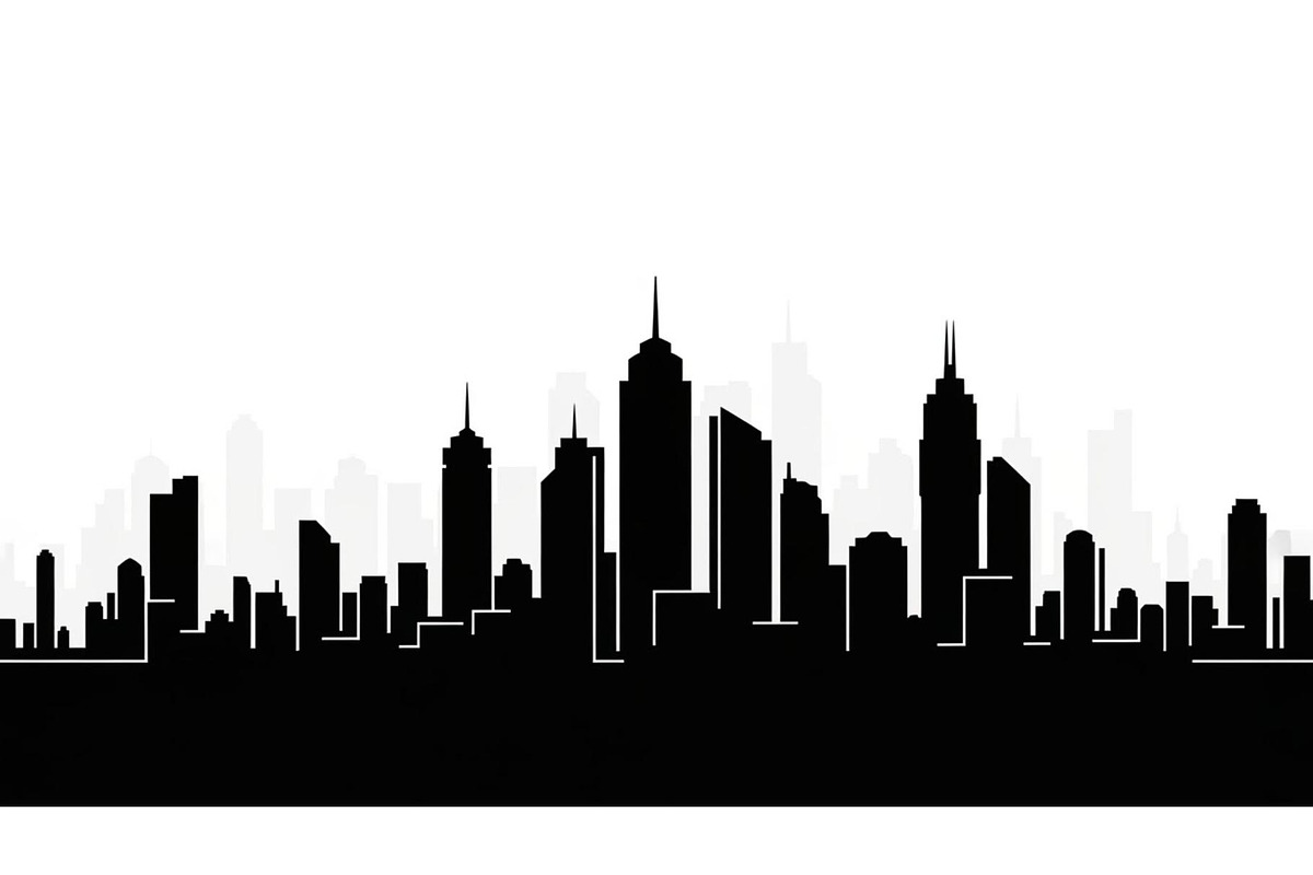 City Skyline Silhouette Bundle, an Illustration by jahid234 (Photo 26 of 41)